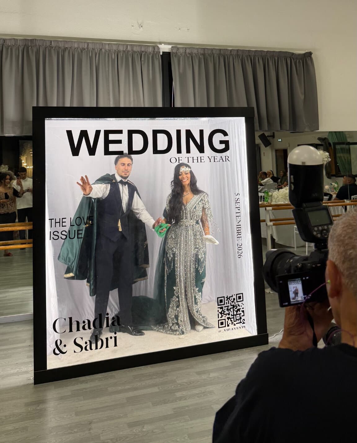 Magazine Box, couverture personnalisée pour les mariés
